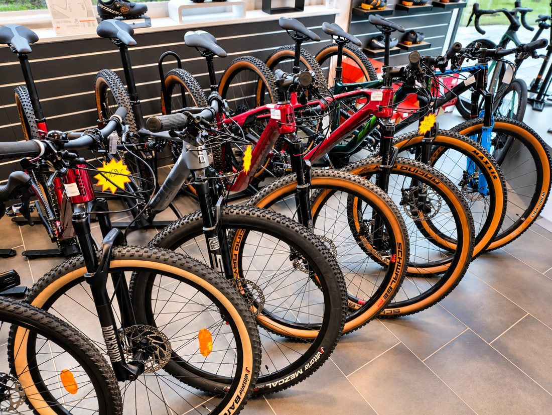 Mountainbikes im AMoore Bikestore