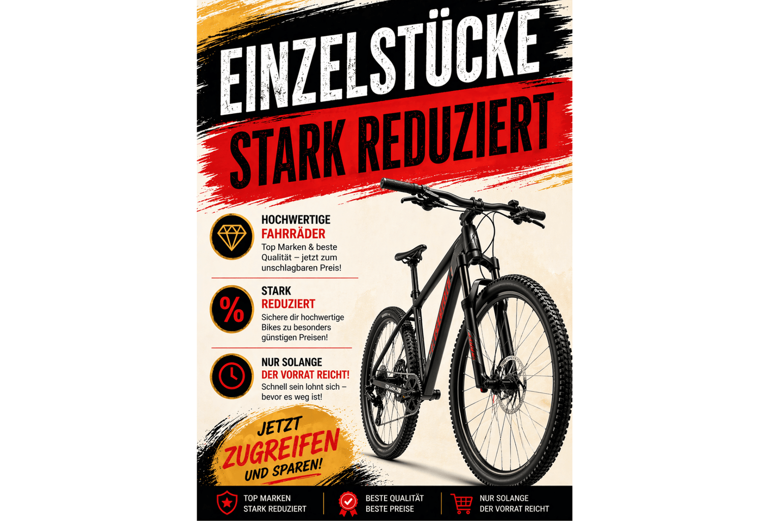 Abverkauf und Aktionen! - AMoore Bikestore