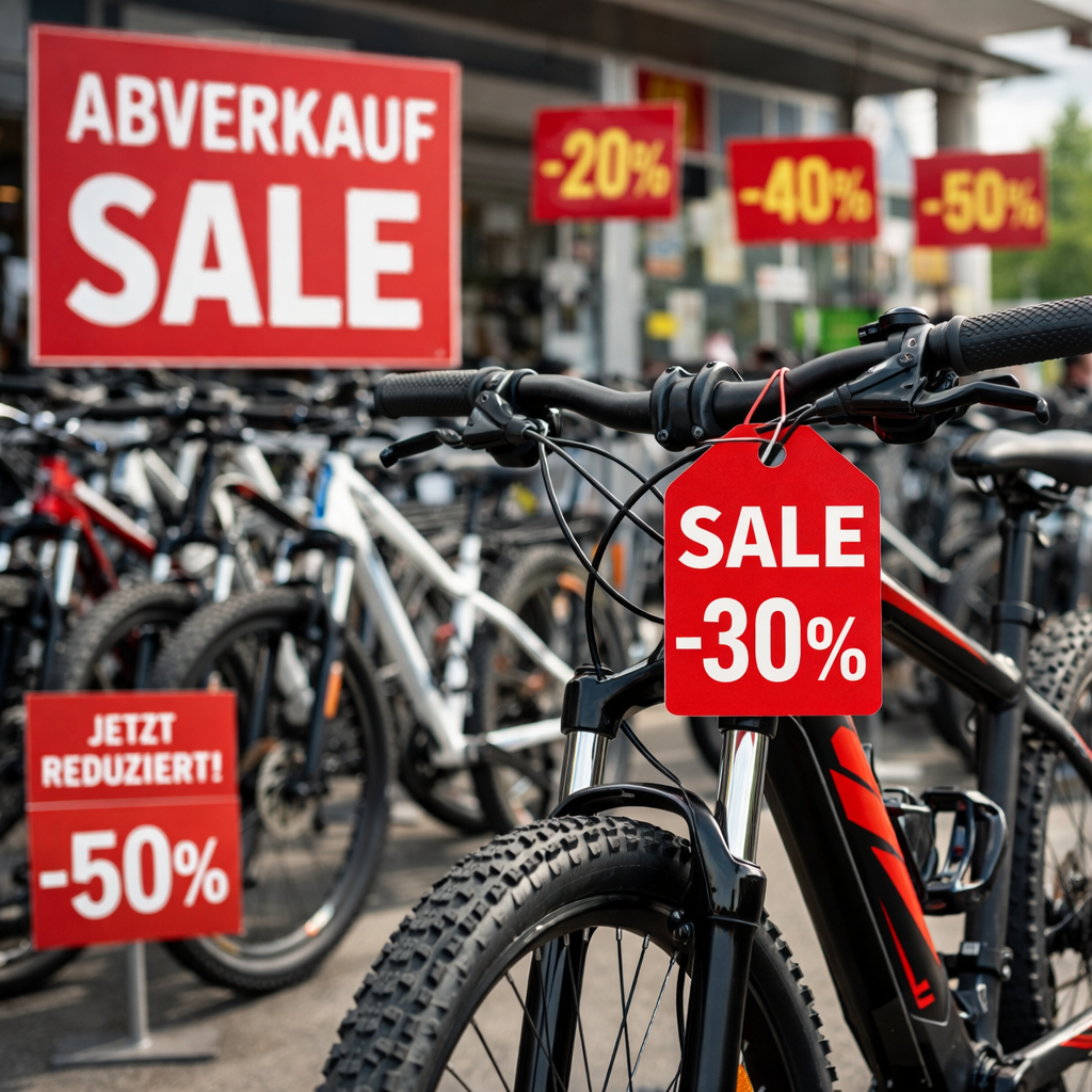 Abverkauf und Aktionen!