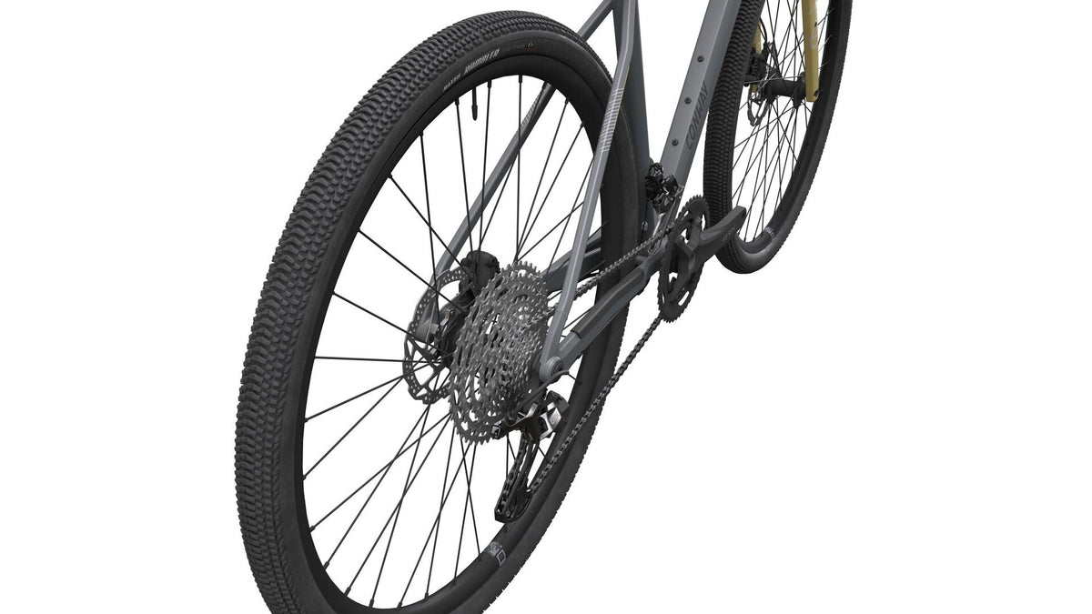 Conway Nyvo 4.0 Gravel – Gr. S / 48 cm, metallic grey matt