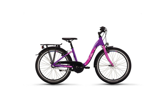 Victoria EQOLA 5 Jugendrad 24" – RH 34 cm, deep purple - AMoore Bikestore