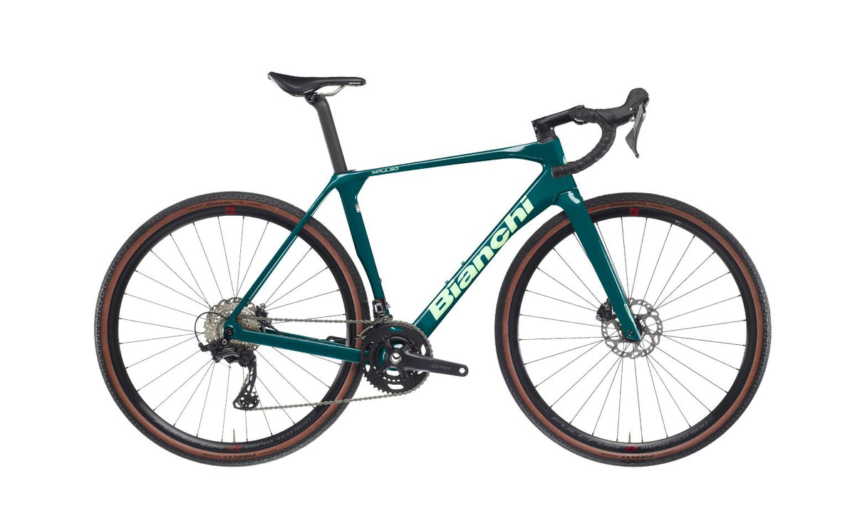 Bianchi Impulso Comp GRX 610/820 2x12 – Gr. XL, Verde Acqua