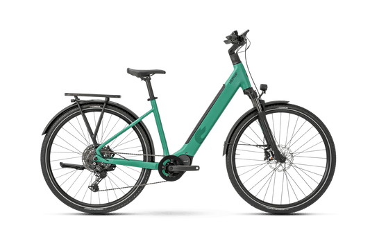 HEPHA Trekking 8 Long Range Low Step (2026) – Gr. L / 50 cm, Petrol - AMoore Bikestore