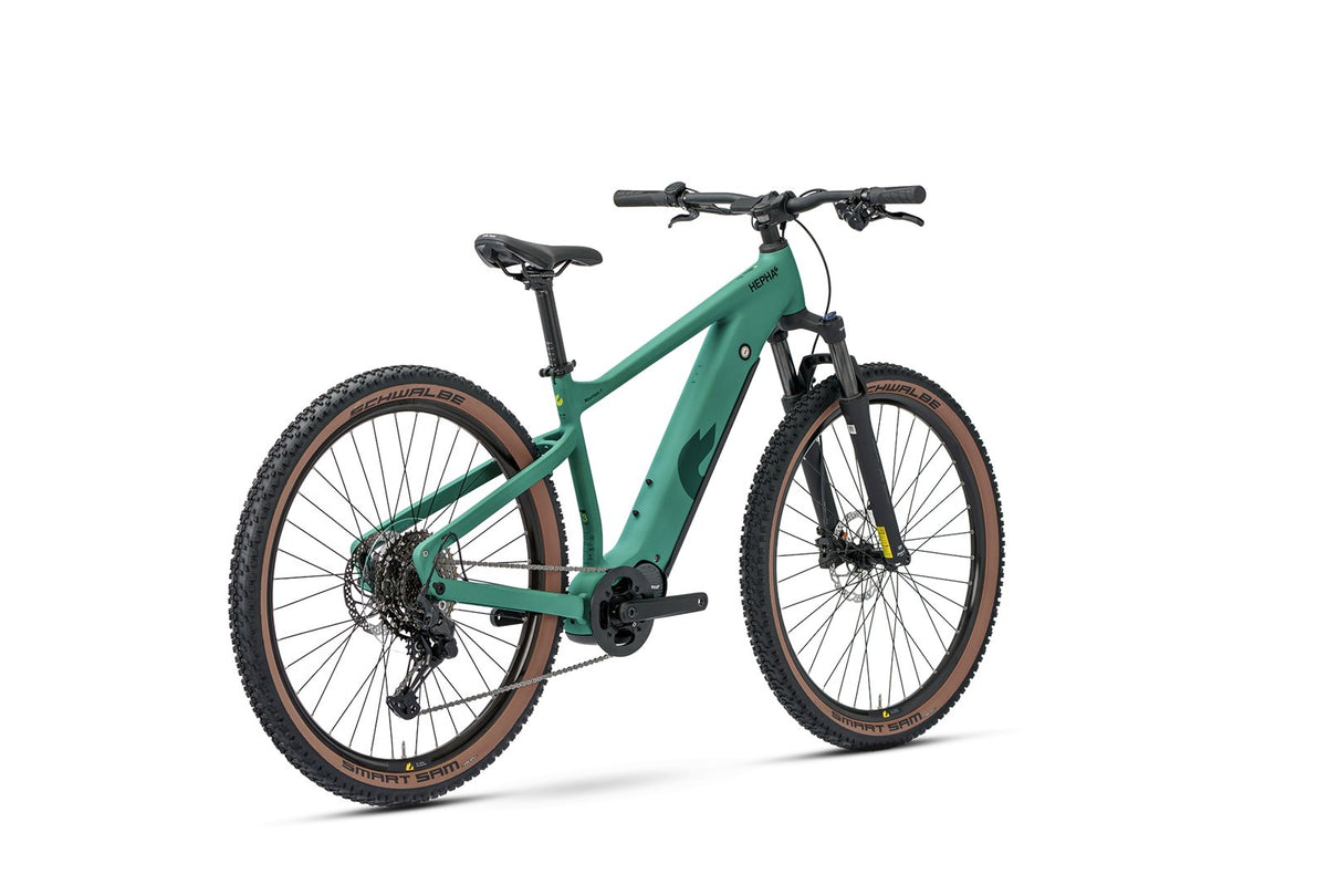 HEPHA Mountain 7 Ultra E-MTB – Gr. M (45 cm), Petrol matt
